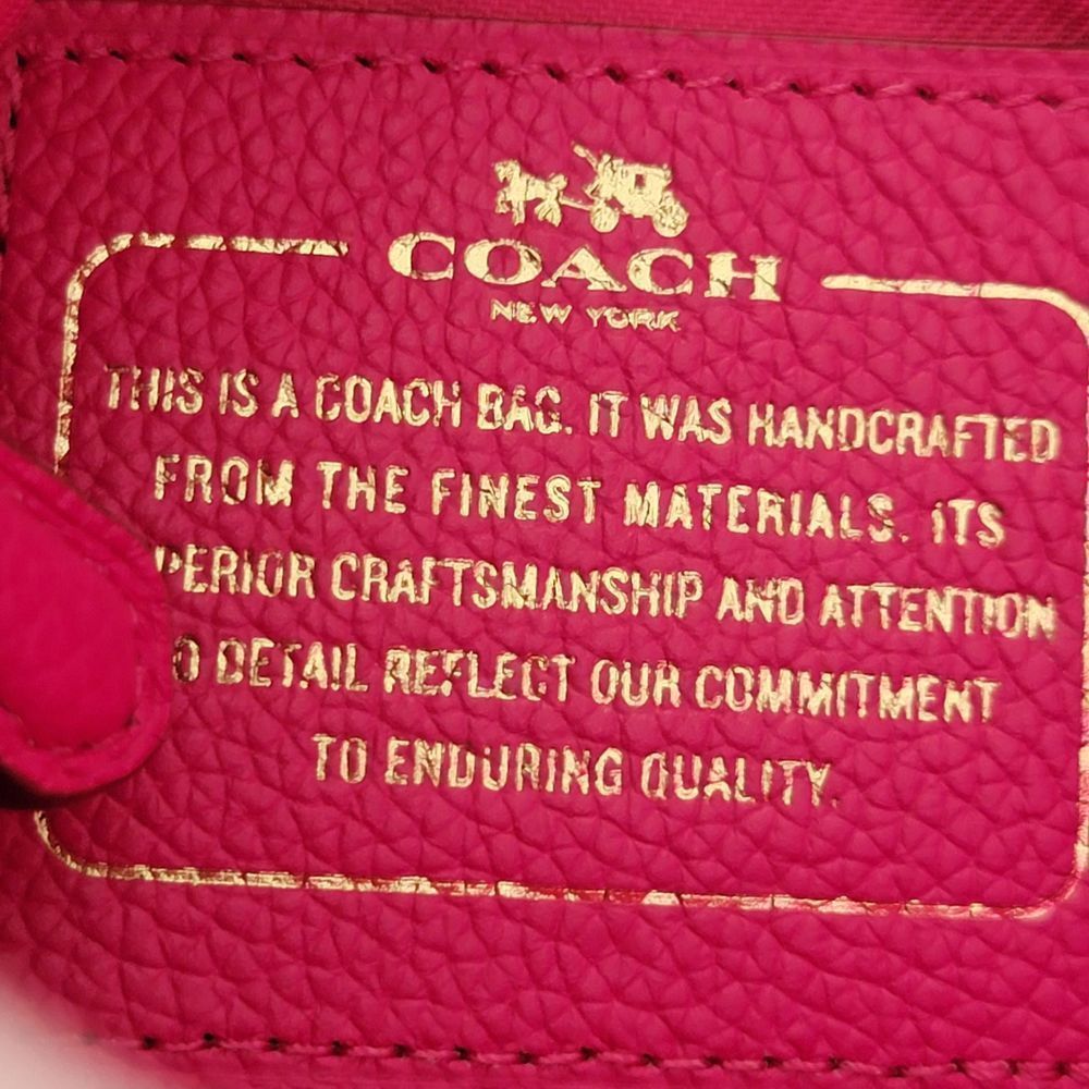 Coach Neon Dakota Crossbody Flap Purse with Whipstitch Chain Detail - Picture 10 of 14